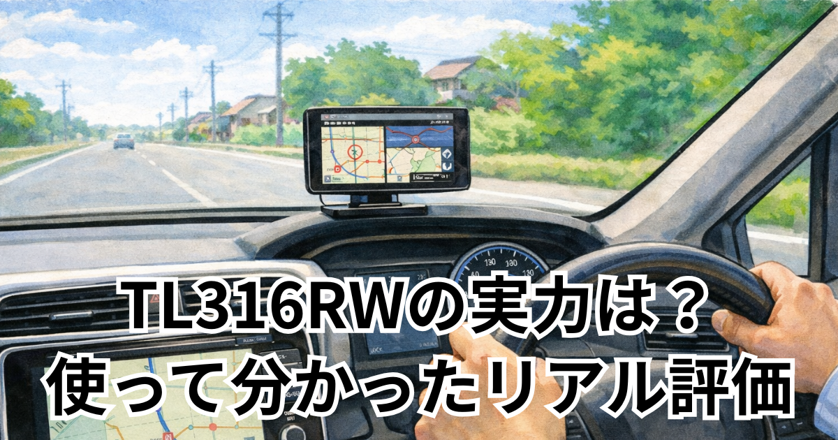 TL316RWの実力は？使って分かったリアル評価